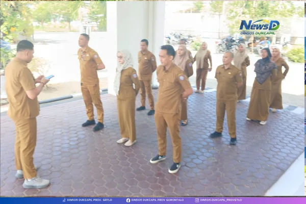 Sambut HUT Ke-81 RI, Dinsosdukcapil Gorontalo Mulai Berlatih Hadapi Berbagai Lomba
