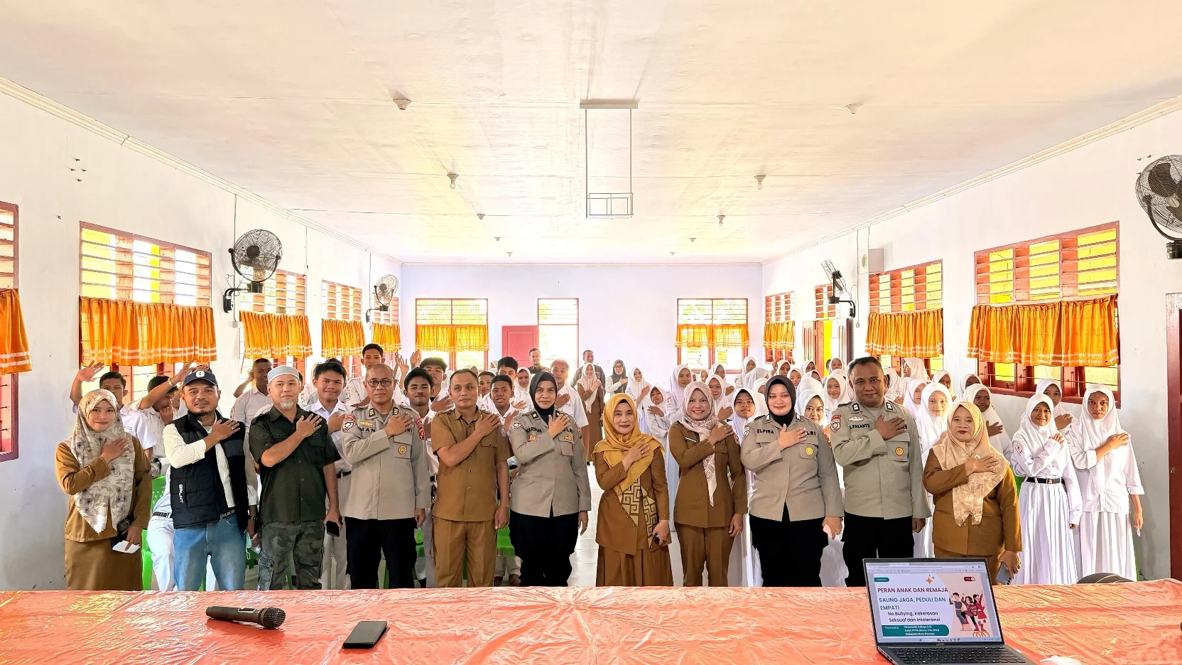 DPPPA-PMD Provinsi Gorontalo Perkuat Perlindungan Anak, Asesmen Psikologi dan Edukasi Anti Kekerasan Digelar di SMA Negeri 1 Tapa