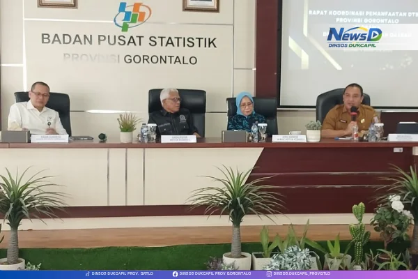 Pemanfaatan DTSEN Jadi Fokus Rakor Dinsosdukcapil, DPRD, BPS, dan Pemda Gorontalo