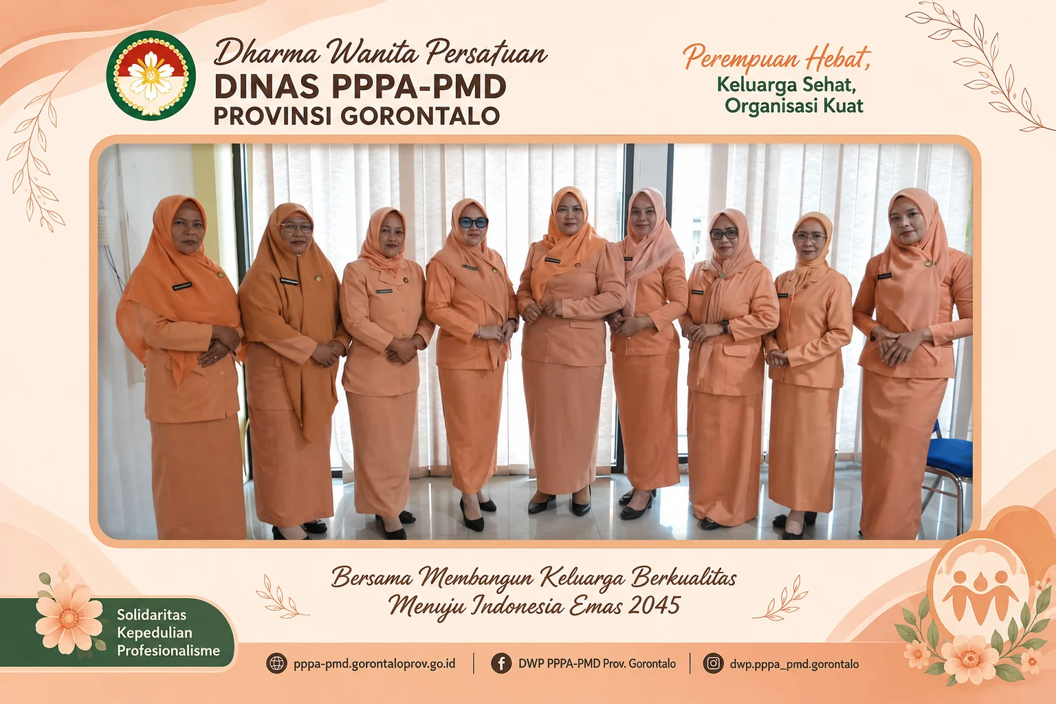 DWP Dinas PPPA-PMD Gorontalo Siapkan Pangan Bergizi Berbasis Kearifan Lokal untuk Cegah Stunting