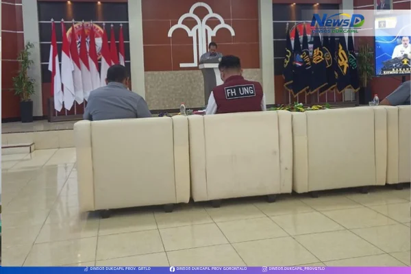 ASN Dinsosdukcapil Gorontalo Ikuti Sosialisasi Layanan Kewarganegaraan