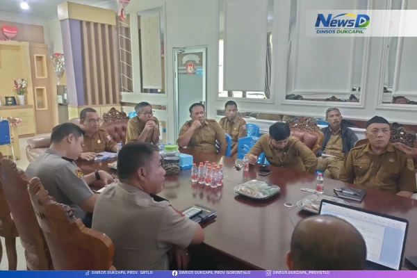 Persiapan Apel Kehormatan dan Renungan Suci Dimatangkan, Kadinsosdukcapil Gelar Rapat