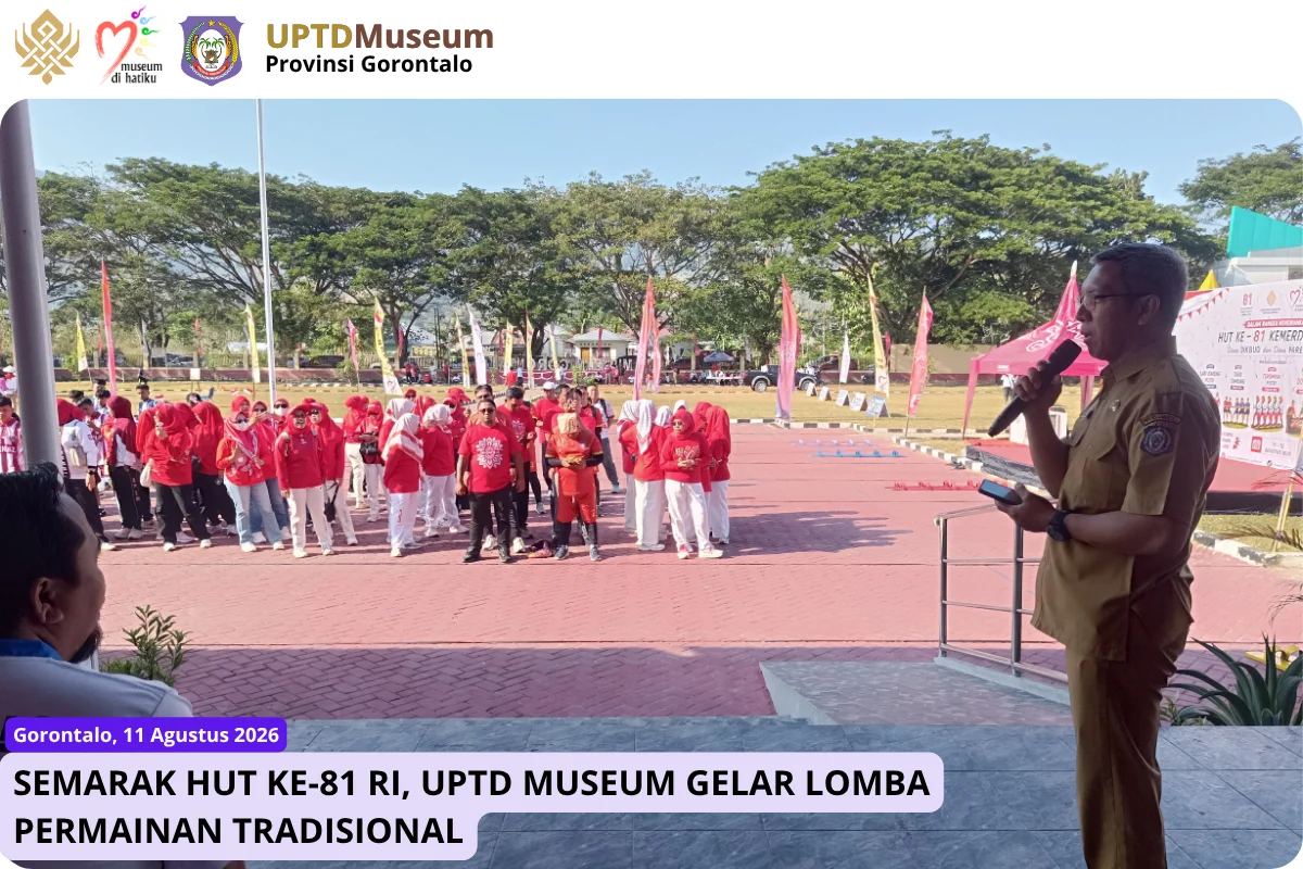 Semarak HUT ke-81 RI, UPTD Museum Gelar Lomba Permainan Tradisional