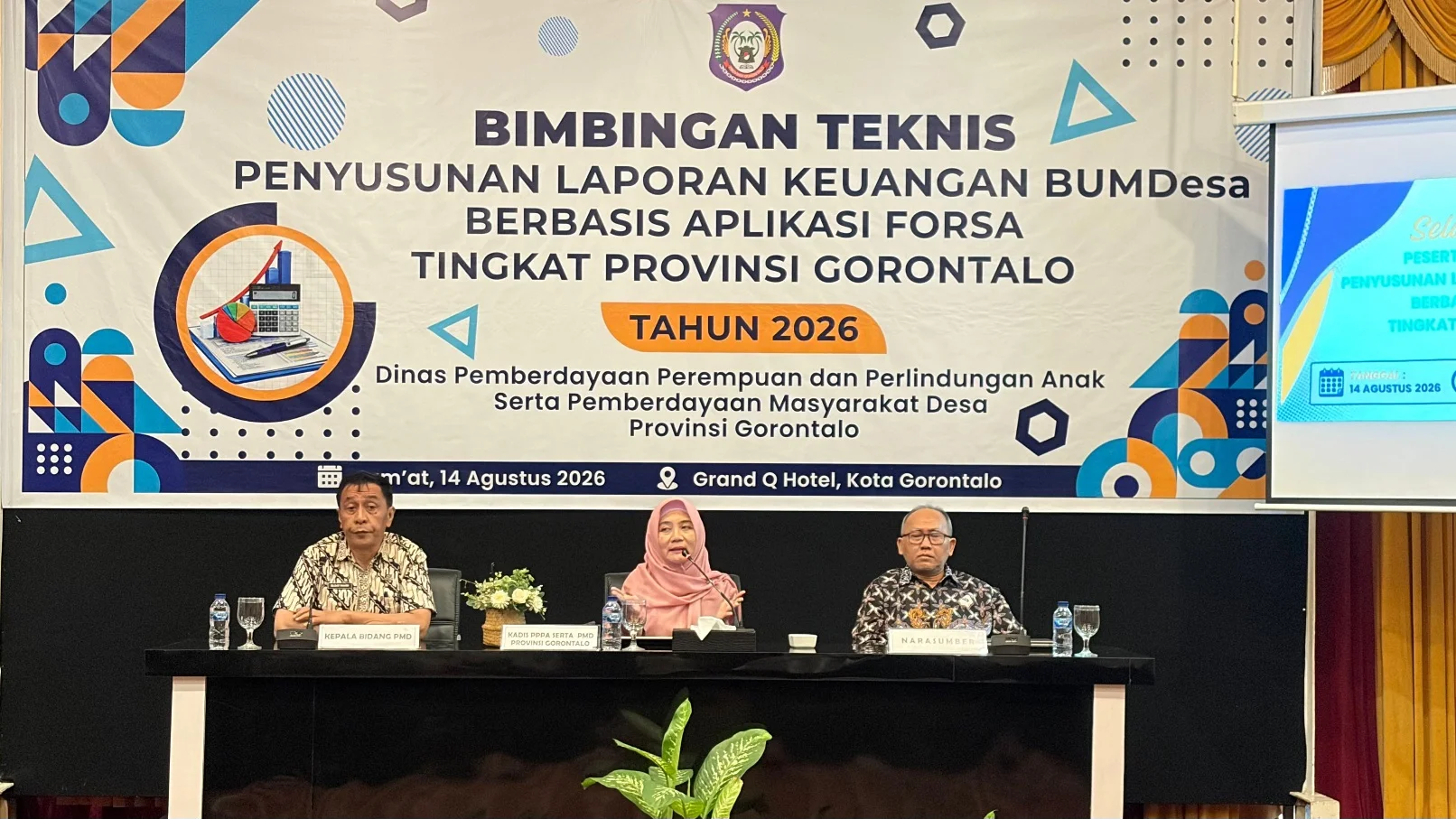Perkuat Tata Kelola Keuangan, BUMDes Gorontalo Didorong Manfaatkan Aplikasi FORSA