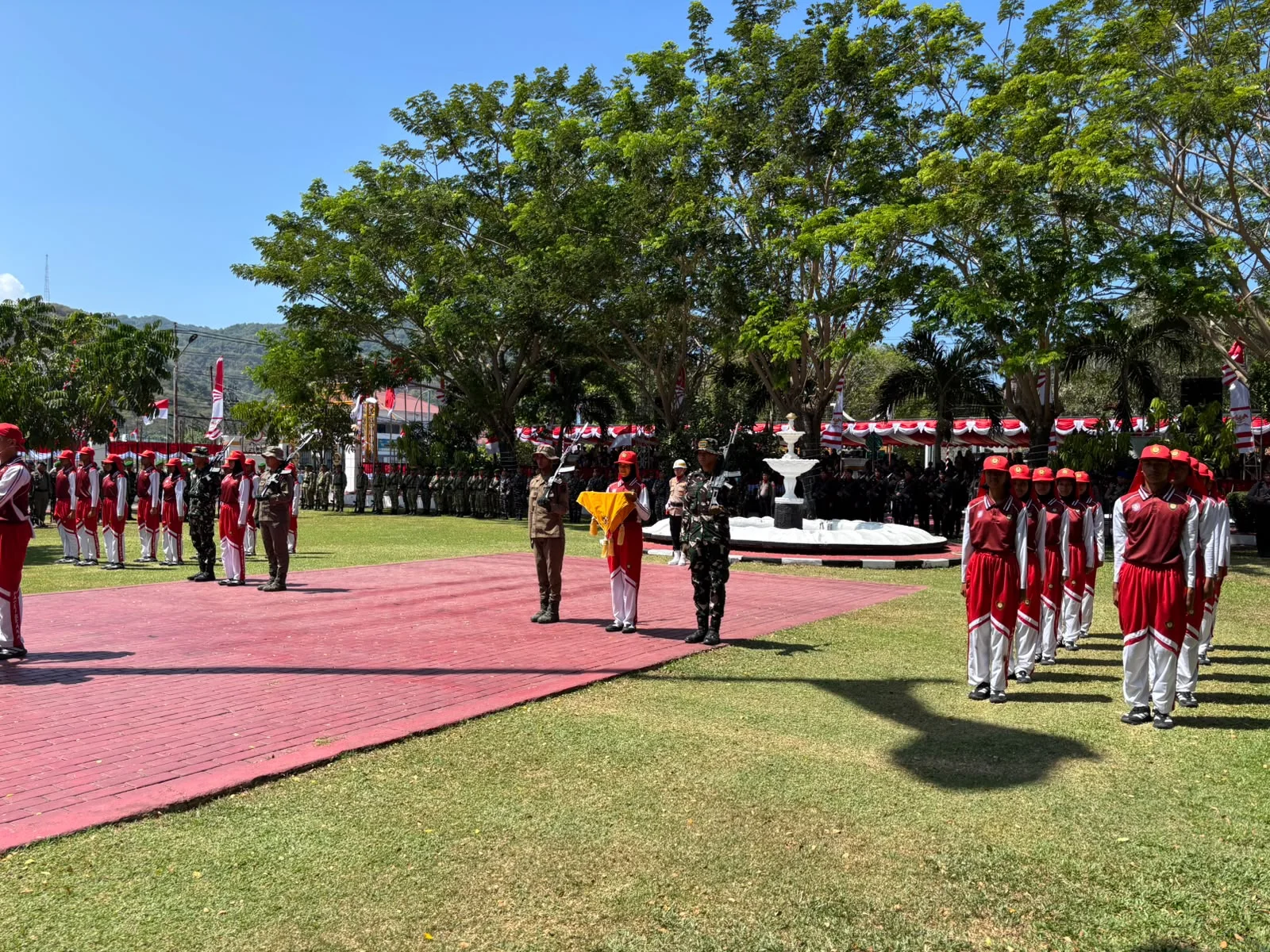 25 Calon Paskibraka Siap Tugas di HUT Ke-81 Kemerdekaan RI Tingkat Provinsi Gorontalo