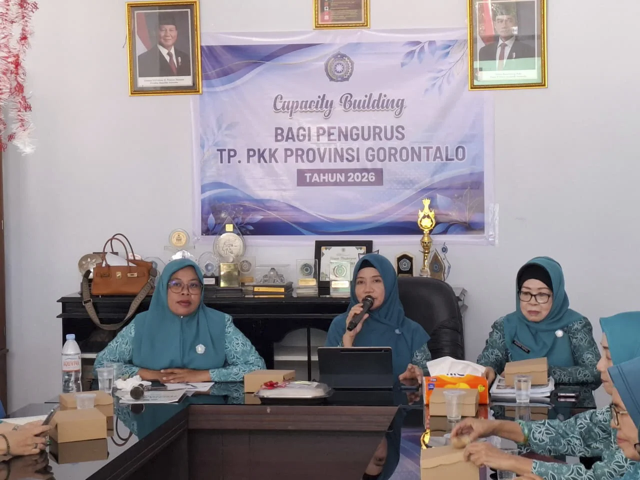 Kepala Dinas PPPA-PMD Berikan Pembekalan pada Capacity Building Pengurus TP PKK Provinsi Gorontalo Tahun 2026