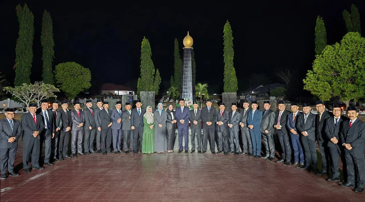 Kalak BPBD Ikuti Upacara Renungan Suci HUT ke-81 RI, Kenang Jasa Pahlawan di Gorontalo