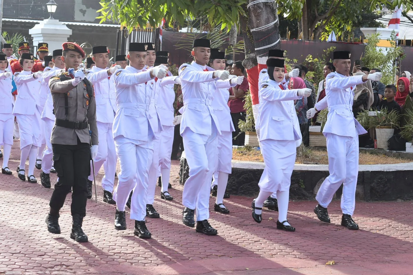 Tim Anoa Sempurnakan Rangkaian Tugas Paskibraka pada HUT RI ke-81