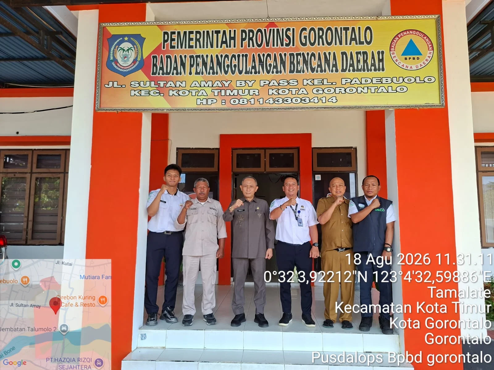 BMKG Stasiun Meteorologi dan BPBD Gorontalo Pererat Kolaborasi, Bahas Kesiapsiagaan Bencana Hidrometeorologi