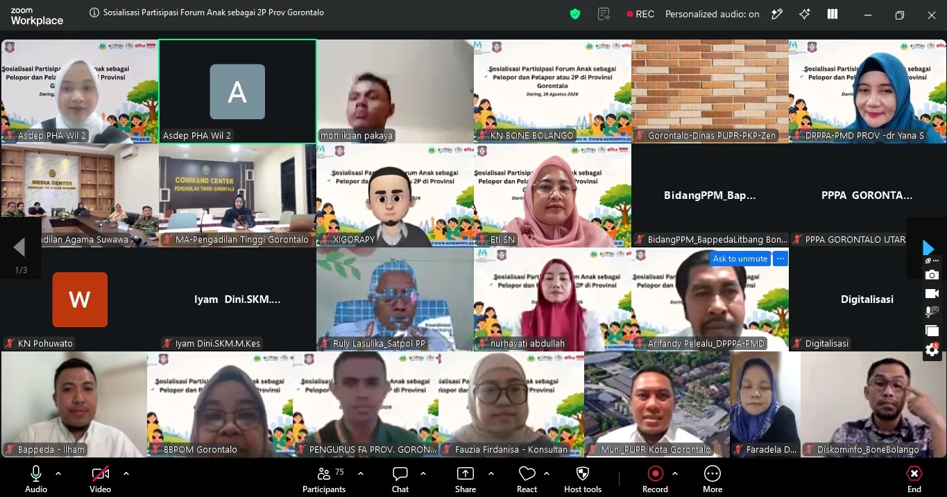 Kadis PPPA-PMD Gorontalo, Pentingnya Suara Anak Didengar dalam Pembangunan