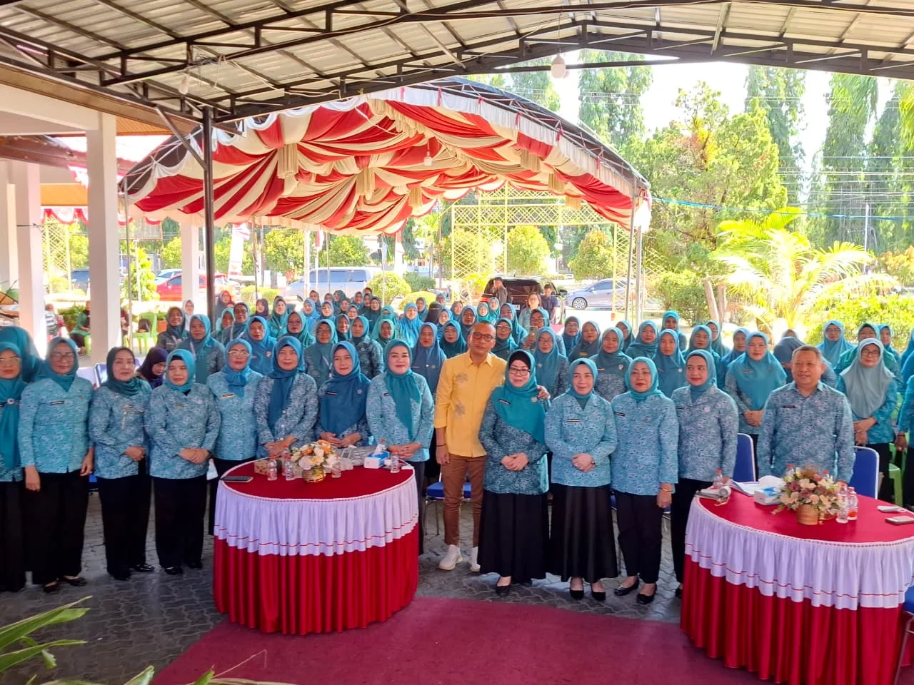 Ketua TP PKK Provinsi Gorontalo Hadiri Kegiatan di Boalemo, Wakil Bupati Resmi Membuka Acara