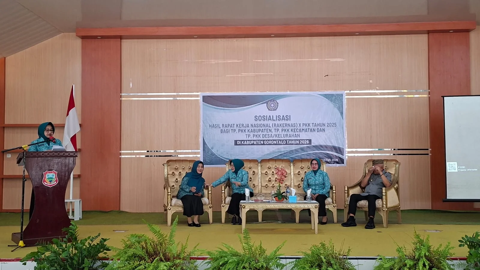 TP PKK Provinsi Gorontalo Sosialisasikan Hasil Rakernas X Tahun 2025 di Kabupaten Gorontalo