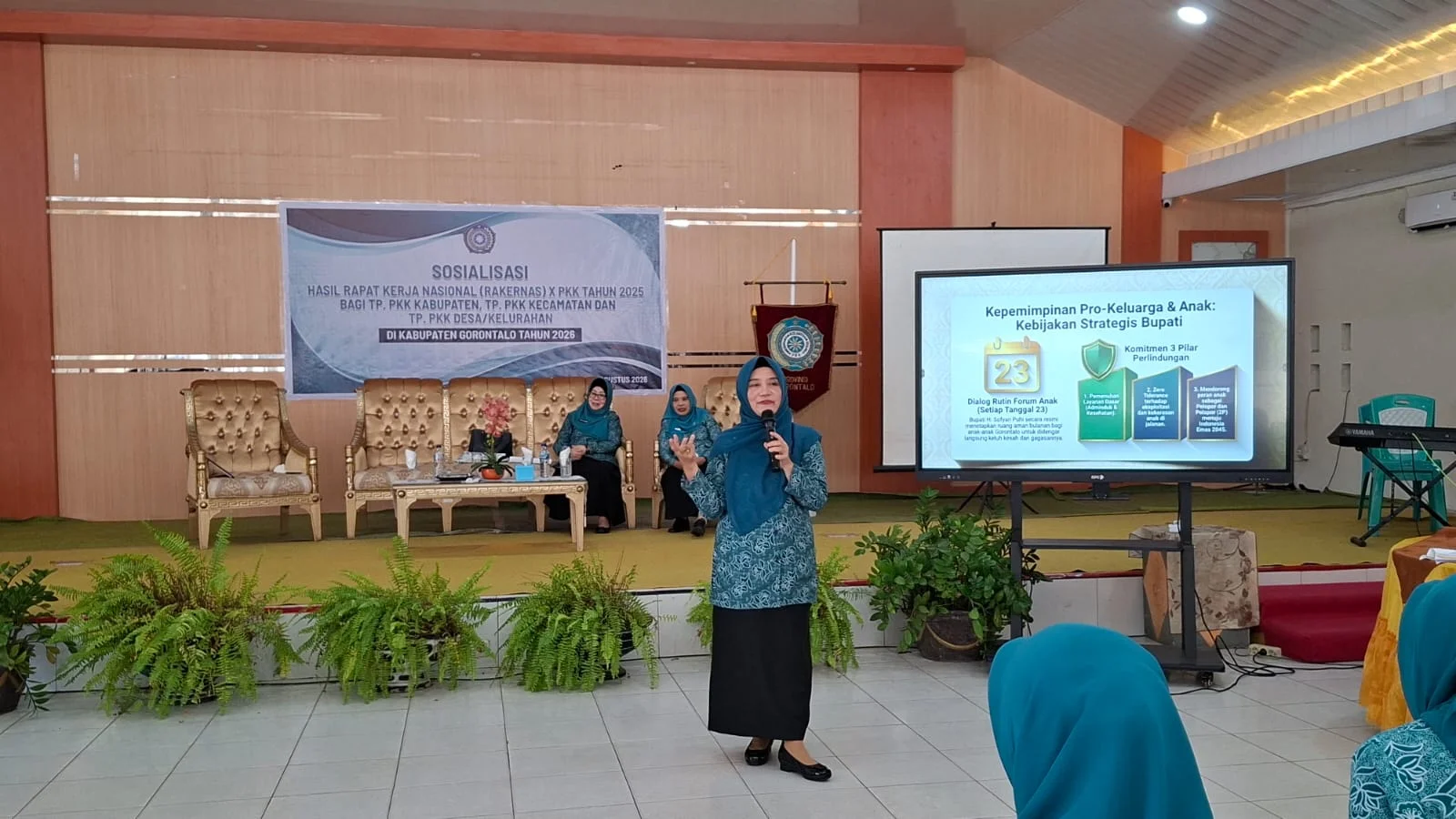 Sosialisasi Hasil Rakernas X TP PKK, Kadis PPPA-PMD Gorontalo Tekankan Sinergi dan Program Nyata bagi Masyarakat