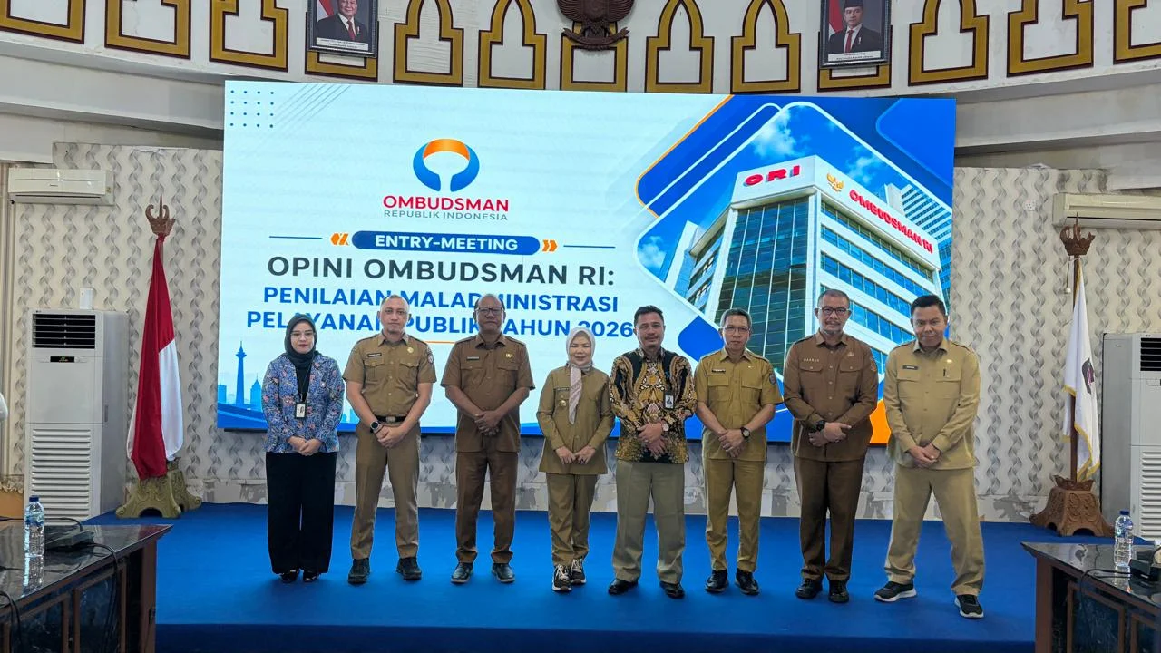 Entry Meeting Penilaian Ombudsman RI 2026: Komitmen Bersama Mewujudkan Pelayanan Publik Bebas Maladministrasi