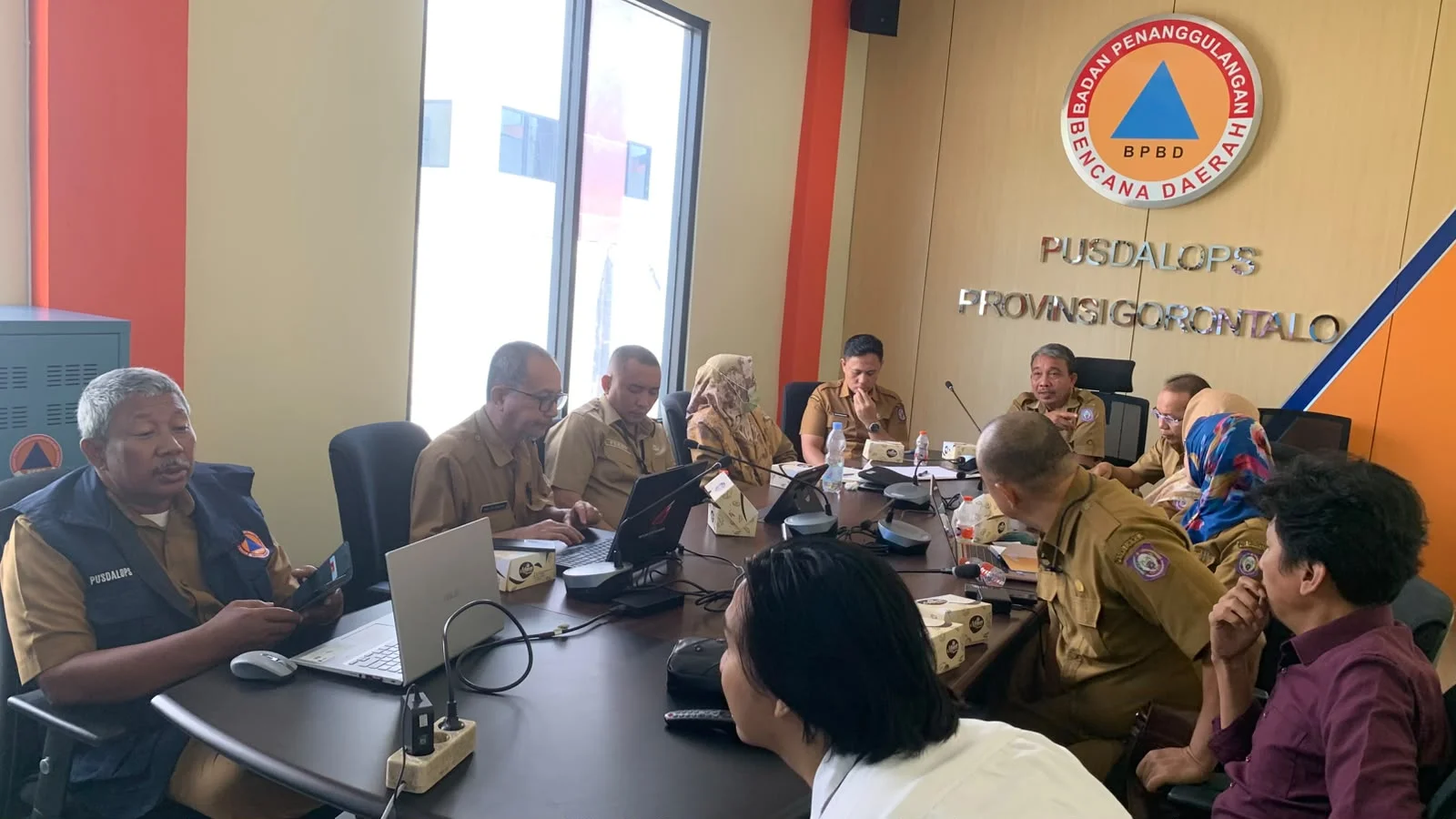 BPBD Provinisi Gorontalo Libatkan Lintas OPD Susun Rencana Penanggulangan Bencana 2027–2031