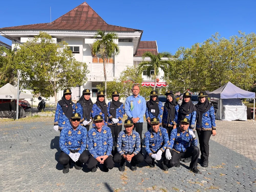 Semarak HUT RI Ke-81, Tim PBB Biro Organisasi Tunjukkan Kekompakan dan Semangat Juang N