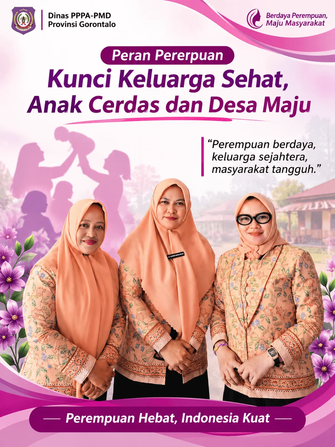 DWP Dinas PPPA-PMD Gorontalo Perkuat Peran Perempuan dalam Pemenuhan Gizi Anak melalui Pangan Lokal