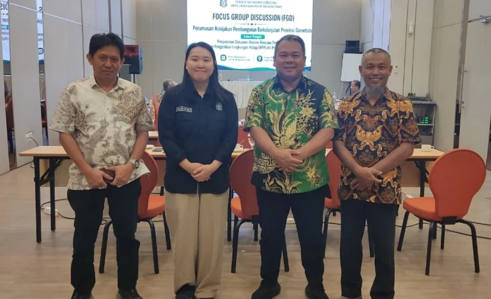 Nagomi Nishioka Selesaikan Program Kerjasama JICA di DLHK Gorontalo : Terimakasih Atas Pengalaman Dua Tahunnya
