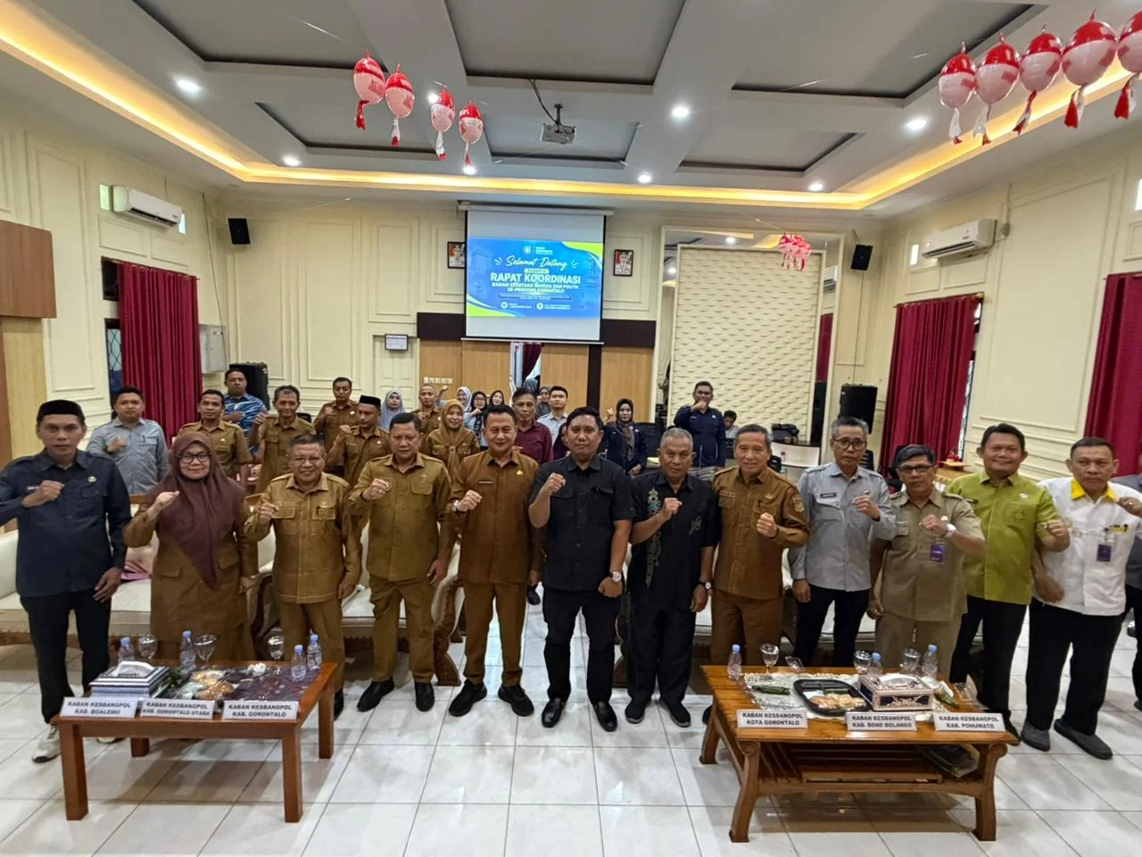 Rakor Kesbangpol Se-Provinsi Gorontalo Perkuat Sinergi dan Stabilitas Daerah