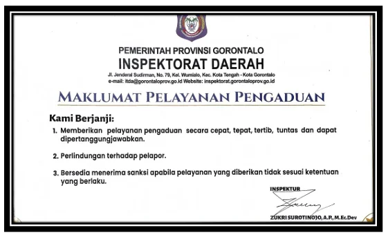 Maklumat Pelayanan