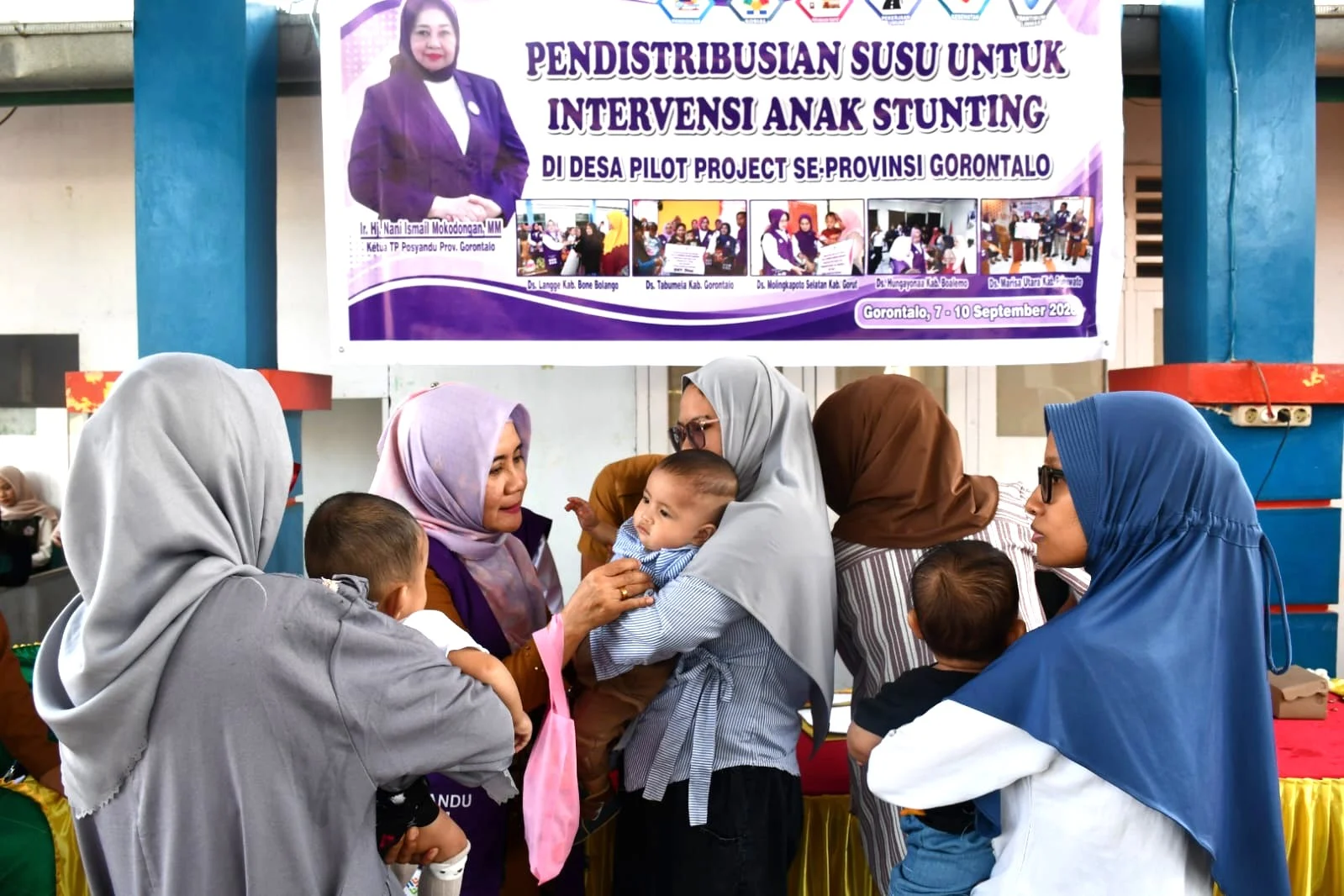 Kunjungi Posyandu Desa Langge, Kepala Dinas PPPA-PMD Dorong Penguatan Ruang Bersama Indonesia