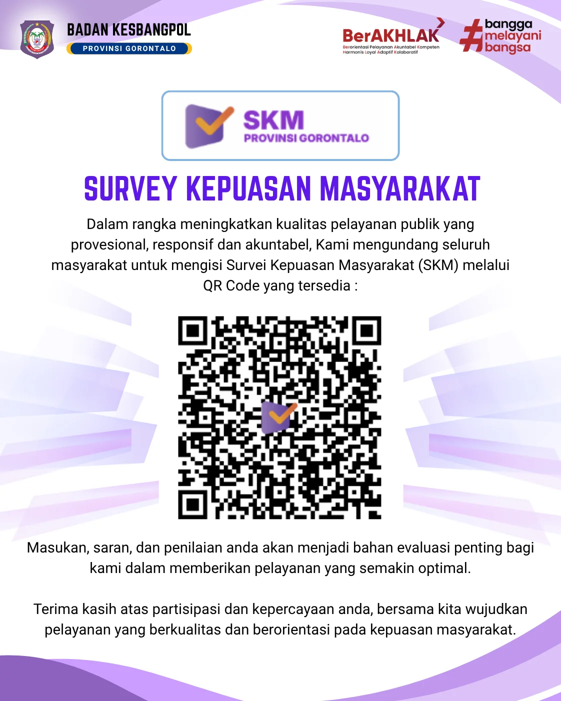 Survey Kepuasan Masyarakat (SKM)