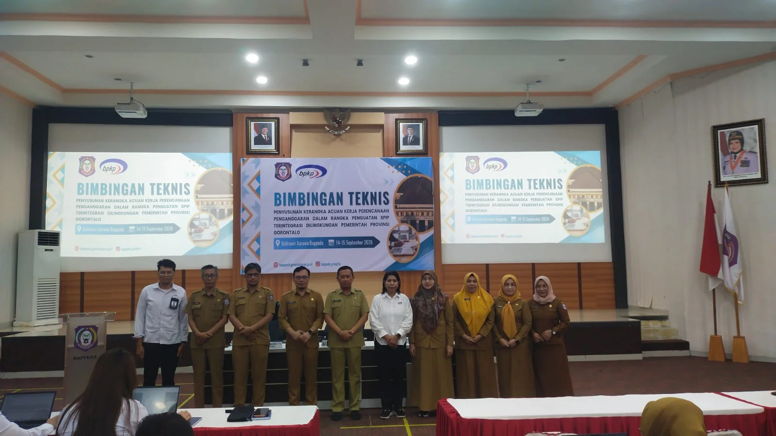 Perkuat Tata Kelola Pemerintahan, Sekretaris Kesbangpol Gorontalo Ikuti Bimtek Penguatan SPIP Terintegrasi