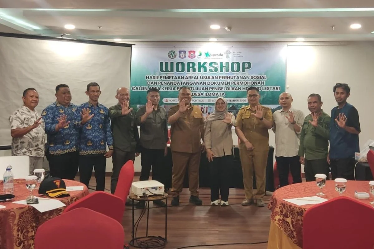 DLHK Gorontalo Dorong Penguatan Perhutanan Sosial Berbasis Komoditas di Desa Ilomata