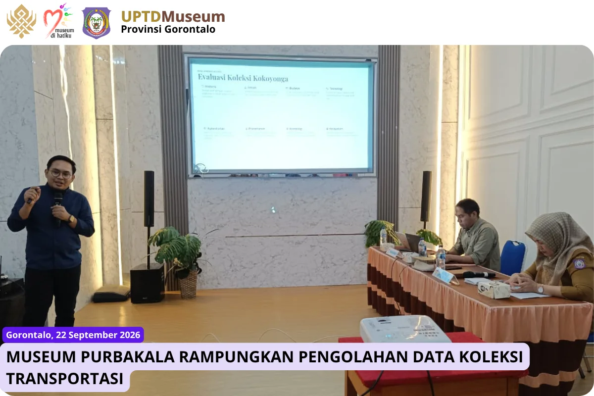 Museum Purbakala Rampungkan Pengolahan Data Koleksi Transportasi