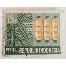 Prangko 15  Rp PELITA Tahun 1969