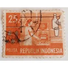 Prangko 25 Rp PELITA Tahun 1969
