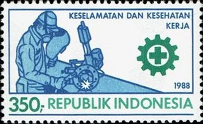 Prangko 350 Rp tahun 1988
