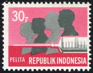 Prangko 30 Rp Tahun 1969