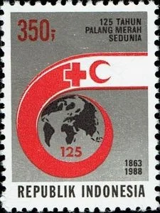 Prangko 350 Rp tahun 1988