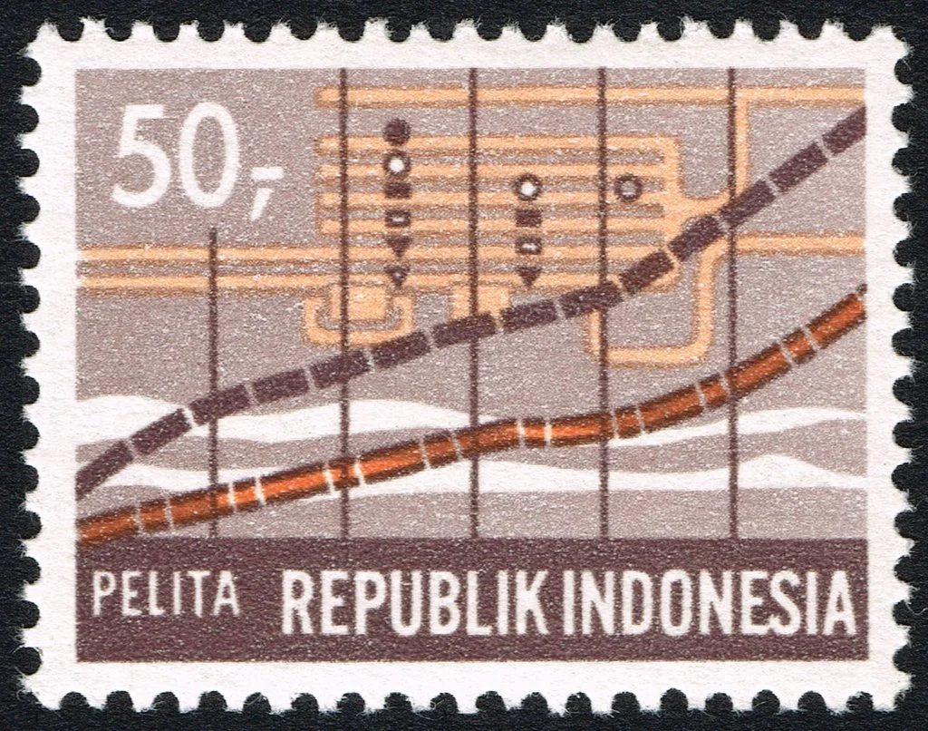 Prangko 50 Rp PELITA Tahun 1969 