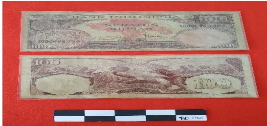 uang Kertas 100 Rupiah Tahun 1959 Bergambar Bunga Bangkai