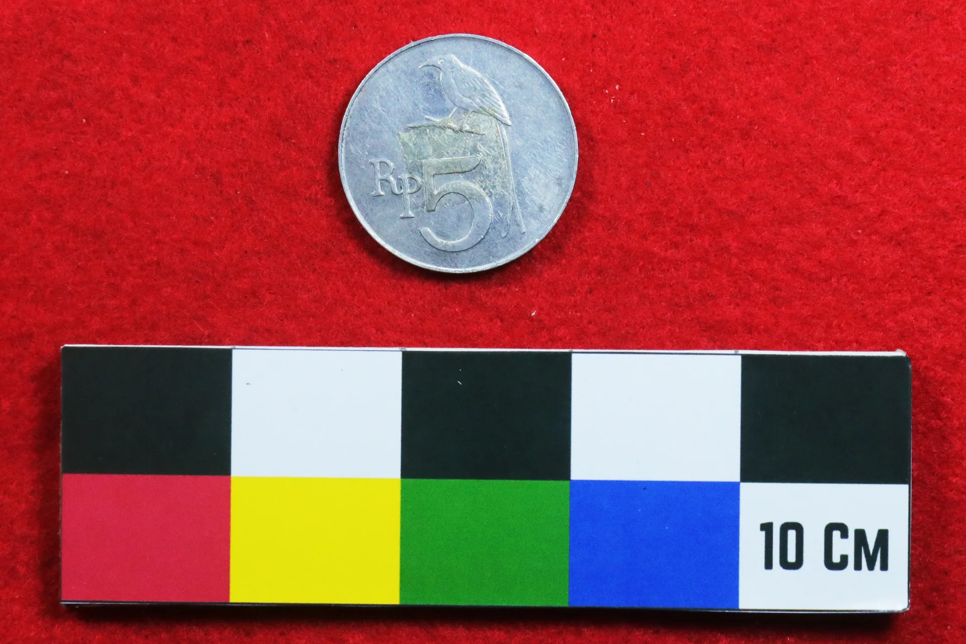 Koin 5 Rupiah Tahun 1970 Bergambar Burung Jalak