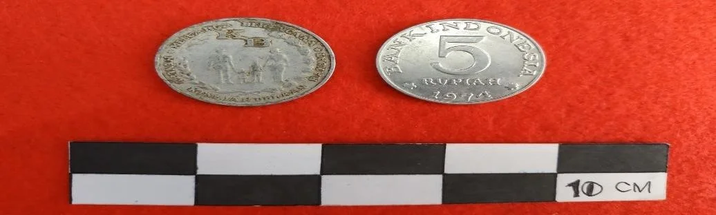 Koin 5 Rupiah Tahun 1974