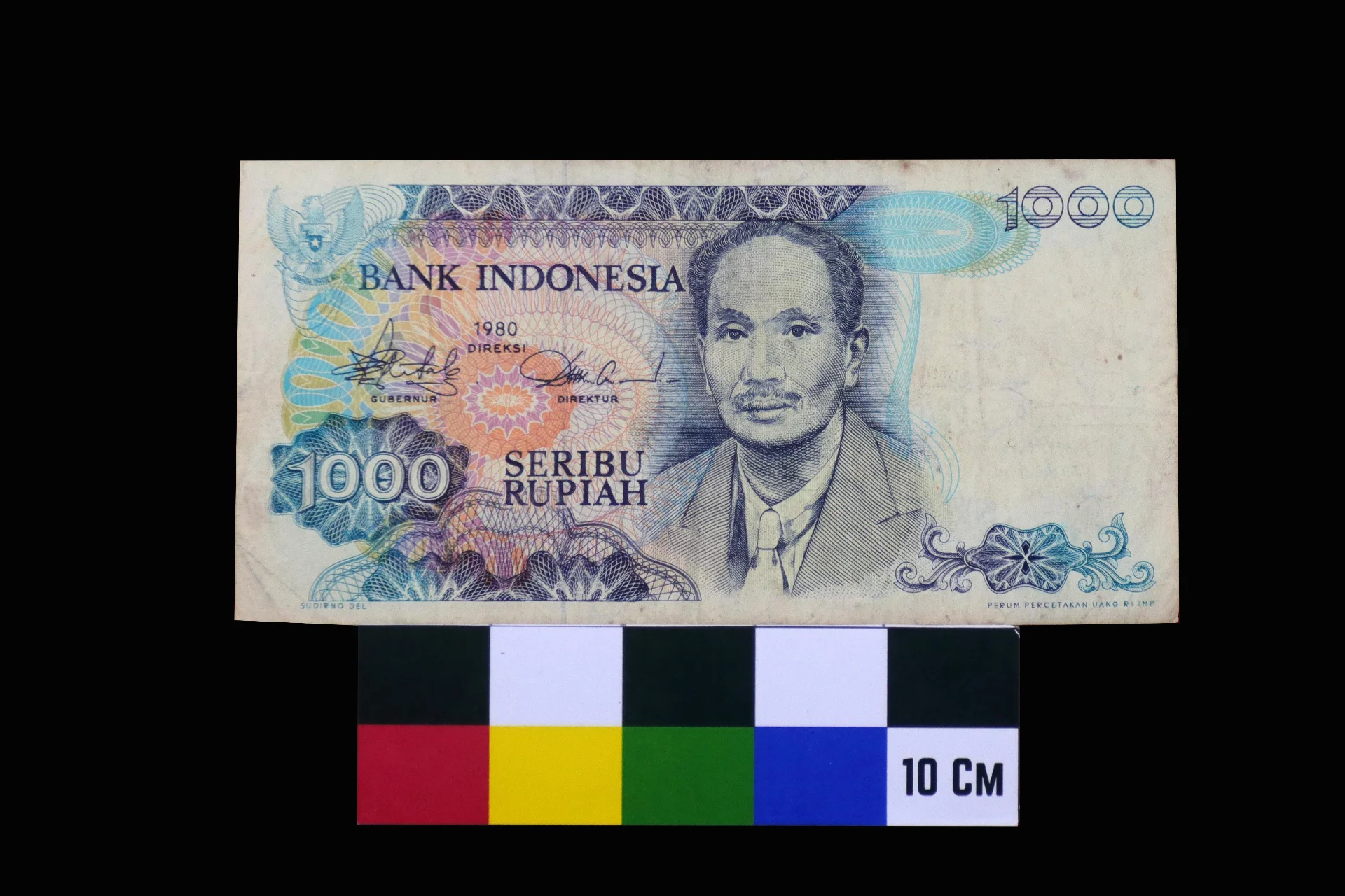 Uang Kertas 1000 Rupiah Tahun 1980 Bergambar Dr. Sutomo