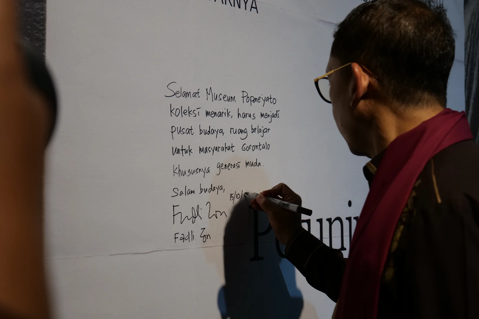 Kesan Menteri Kebudayaan
