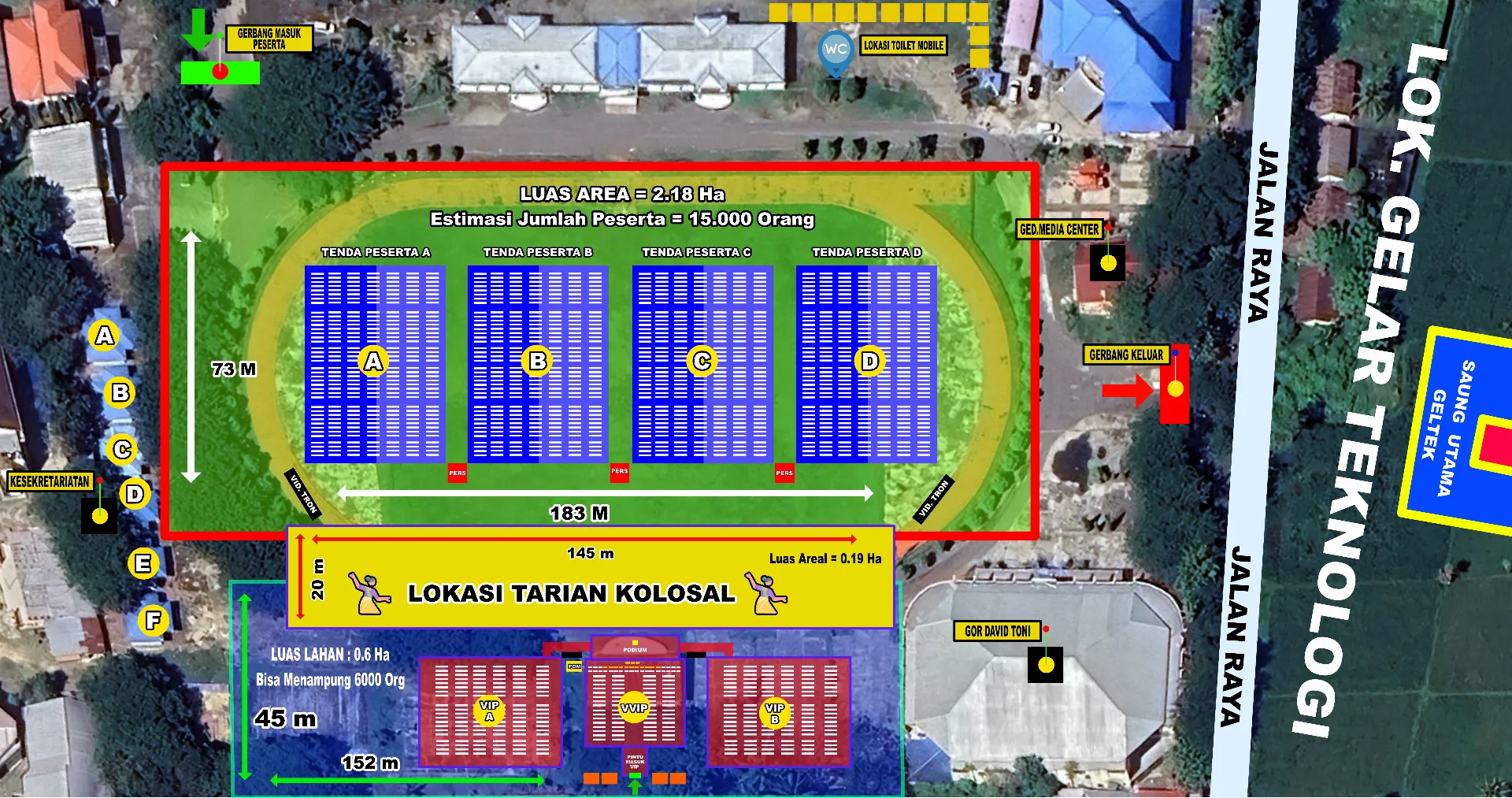 PETA PEMBUKAAN_PENUTUPAN PENAS XVII GORONTALO 2026