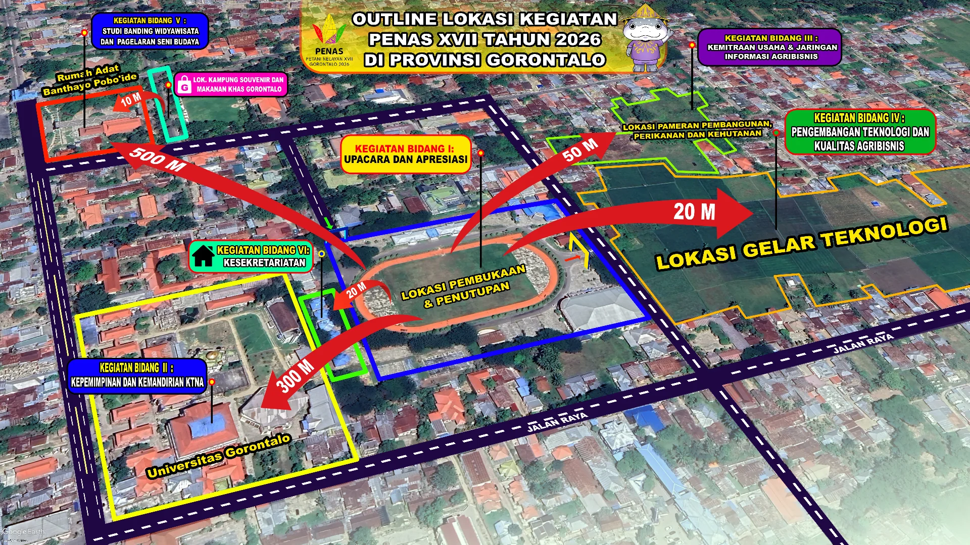 LAYOUT KEGIATAN PENAS