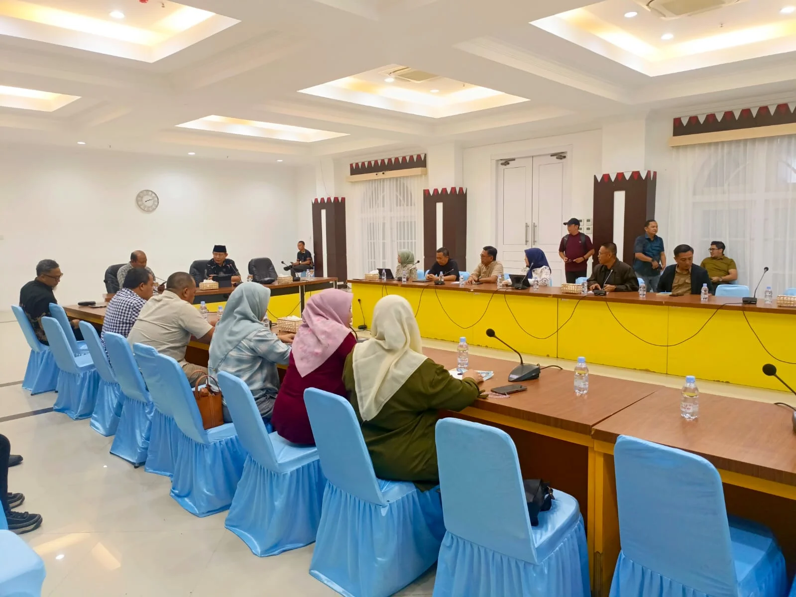 rapat evaluasi Keg. Bid I ( Pembukaan dan Penutupan)