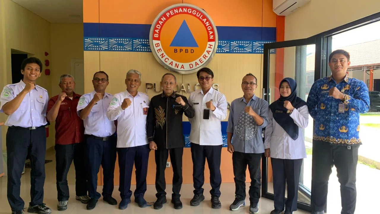 Koordinasi, BMKG Gorontalo Kunjungi BPBD Provinsi 