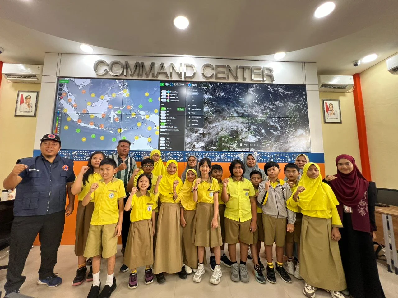 BPBD Provinsi Gorontalo Edukasi Siswa Brillikids School Belajar Leadership Siaga Bencana