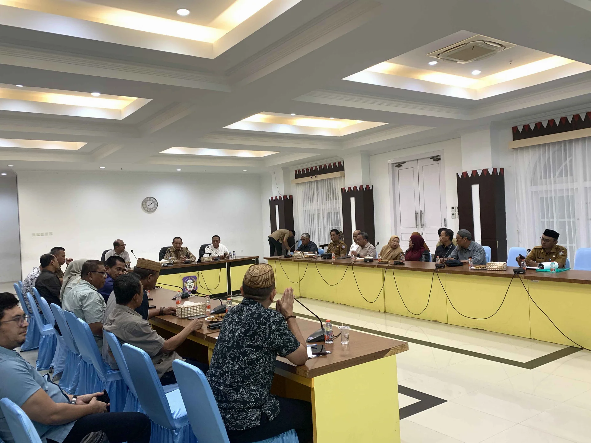 RAPAT EVALUASI PERSIAPAN BIDANG Kemitraan Usaha dan Jaringan Informasi Agribisnis Dengan  Studi Banding, Widyawisata dan Pagelaran Seni Budaya (BIDANG III & V)  PANITIA PELAKSANA PENAS XVII TAHUN 2026 DI PROVINSI GORONTALO