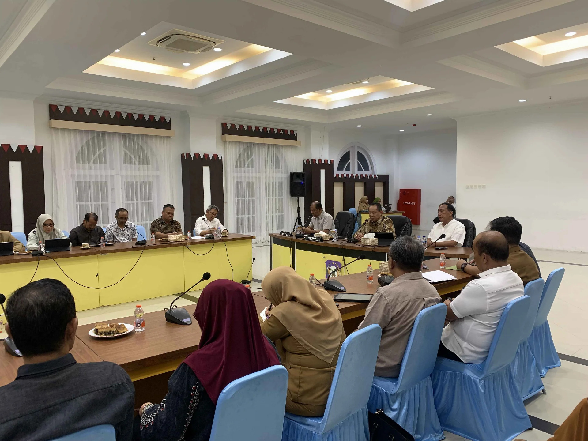 RAPAT EVALUASI PERSIAPAN BIDANG Kemitraan Usaha dan Jaringan Informasi Agribisnis Dengan  Studi Banding, Widyawisata dan Pagelaran Seni Budaya (BIDANG III & V)  PANITIA PELAKSANA PENAS XVII TAHUN 2026 DI PROVINSI GORONTALO