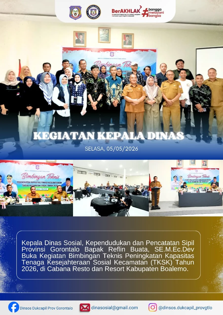 KEGIATAN KEPALA DINAS