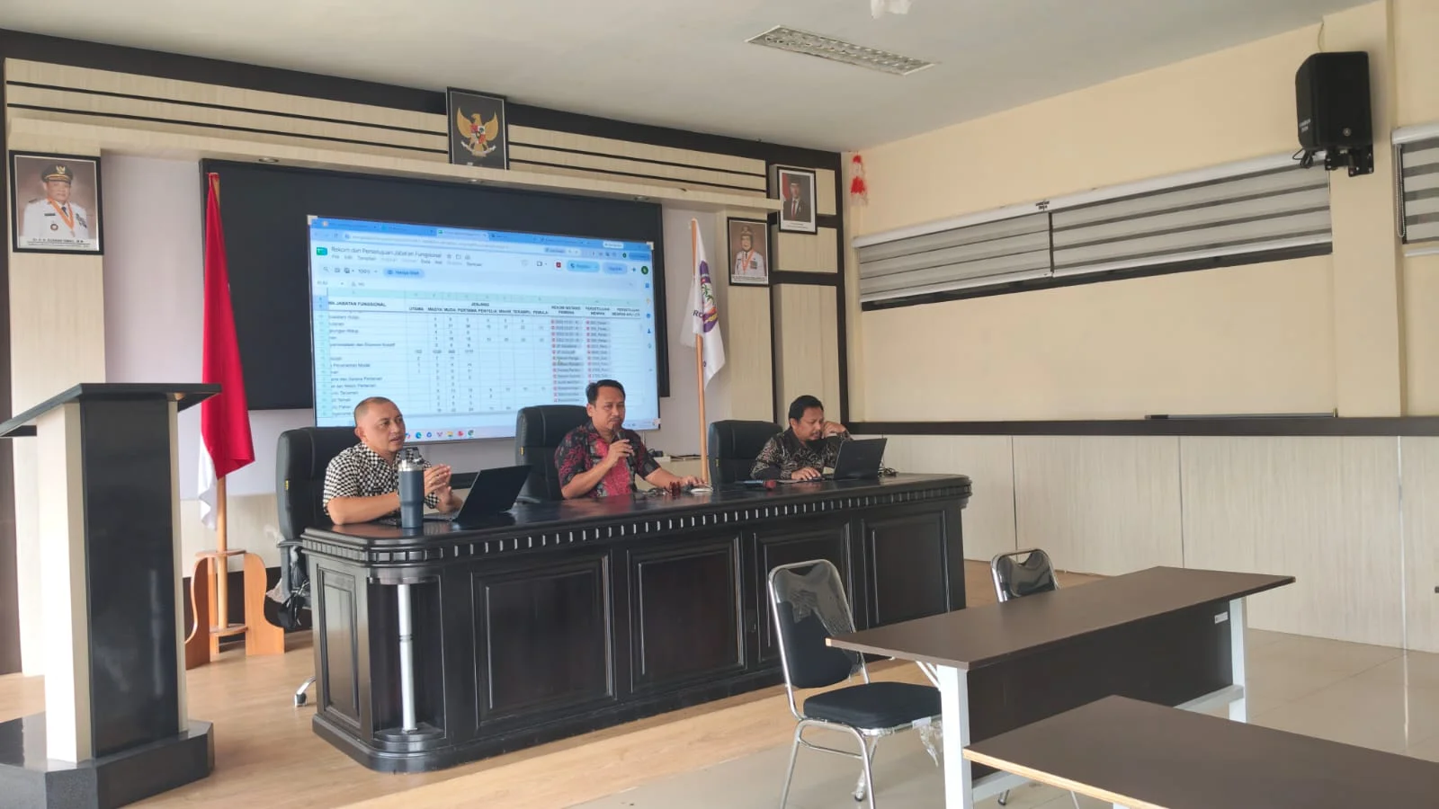 Biro Organisasi Gorontalo Gelar Pendampingan Pengisian SIASN dan Review SKJ di Dinas Pendidikan dan Kebudayaan