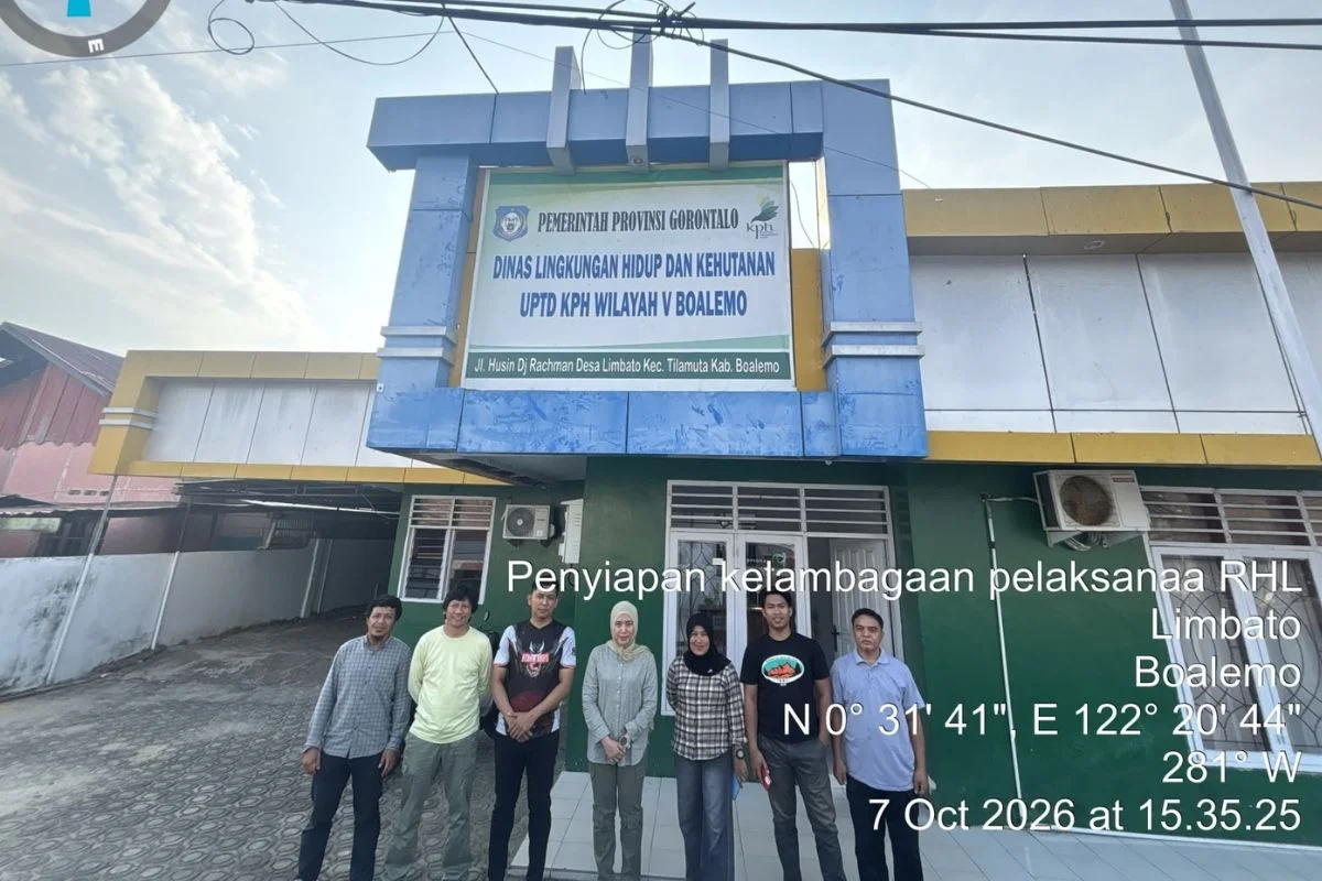 KPH V Boalemo Terima Kunjungan BPDAS Bone Limboto, Matangkan Rencana Rehabilitasi Hutan